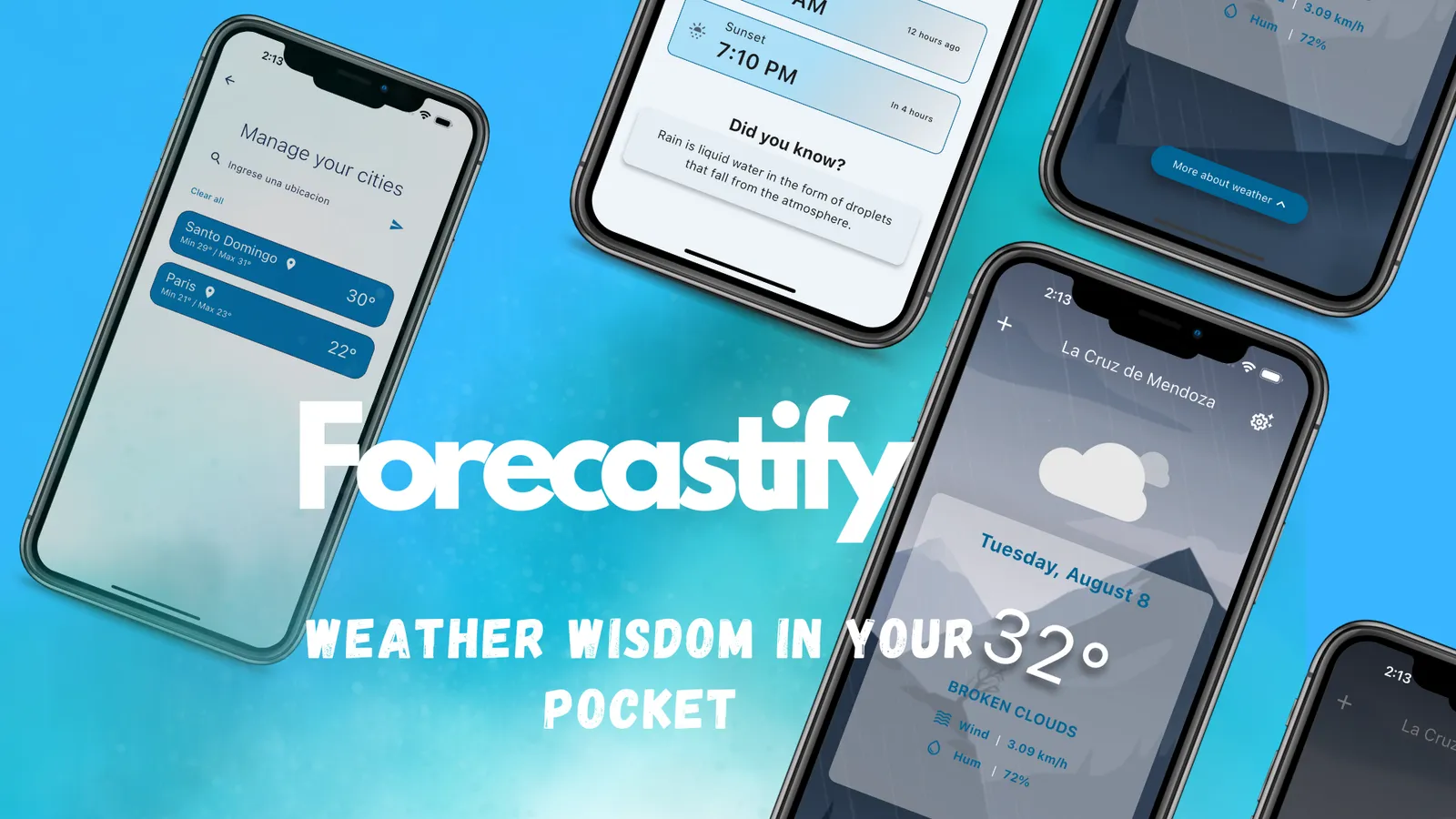 Forcastify product screenshot