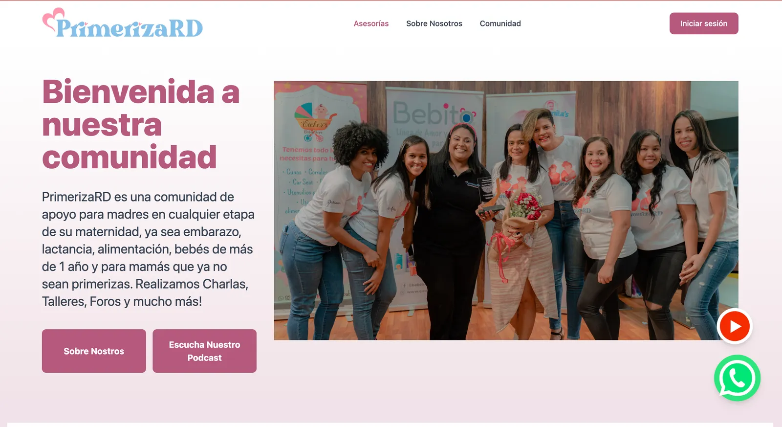 Primeriza RD product screenshot